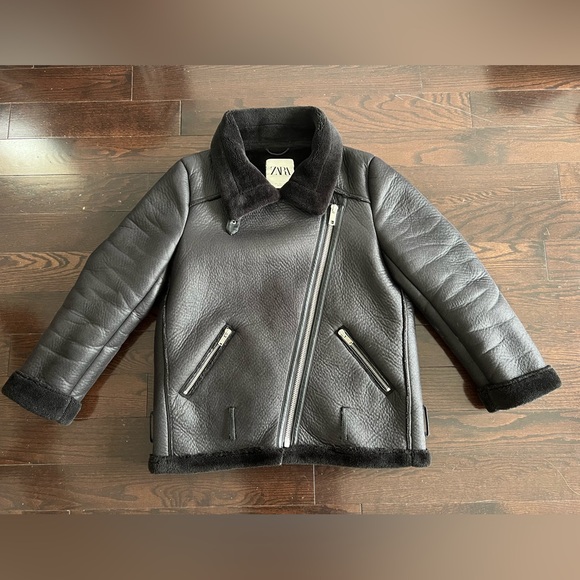 Zara Shearling Jacket - Picture 2 of 4